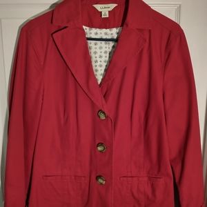 Red blazer